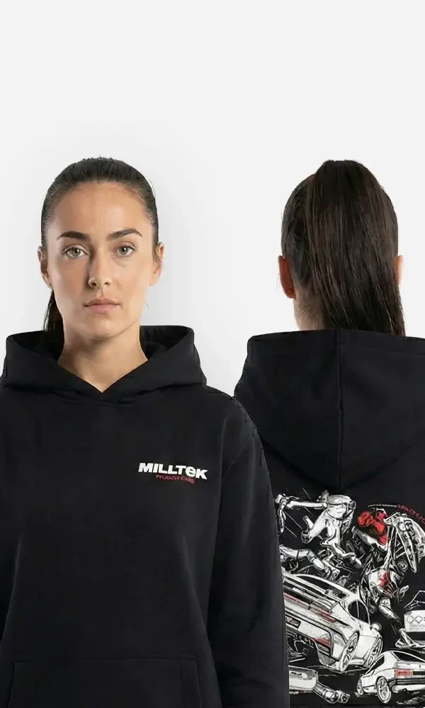 milltek merchandise hoodies
