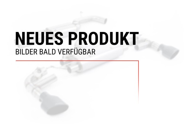 Milltek Sport Auspuffanlage passend für Audi RS3 Sportback 8V MQB Vor-Facelift - 80 mm - ungedämpft - polierte Endrohre