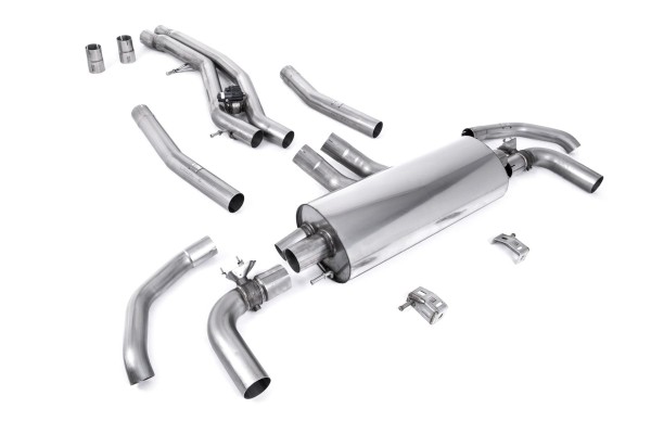 Milltek Sport Auspuffanlage passend für Audi SQ7 & SQ8 4.0 V8 Front-Pipe-Back-System