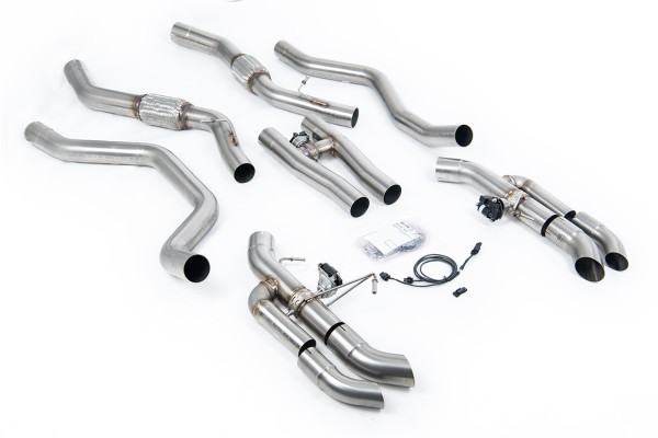 Milltek Klappen Auspuffanlage passend für Land / Range Rover Full Size Vogue L460 - P530 4.4 V8