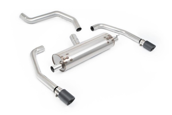 Milltek Sport Abgasanlage passend für Ineos Grenadier Quatermaster B57 Diesel & B58 3.0 - resonated - Carbon Endrohre