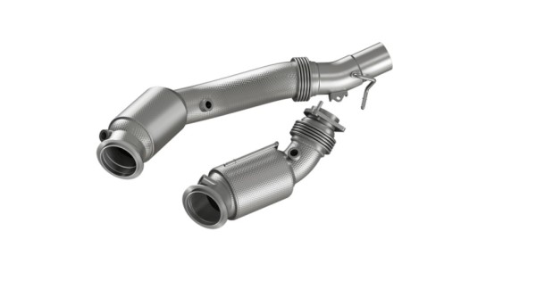 HJS Downpipe passend für BMW M2 & M4 Competition mit OPF