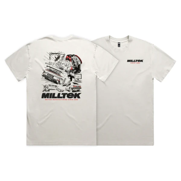 Milltek T-Shirt Bone (Summer Edition) - Größe M
