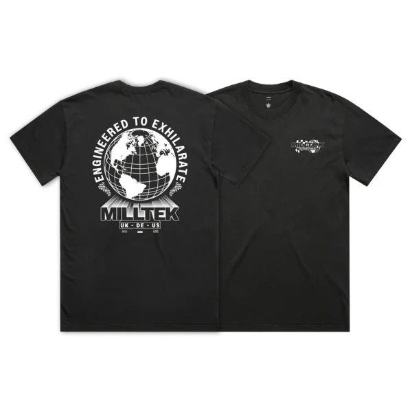 Milltek T-Shirt Worldwide Edition - Größe 2XL