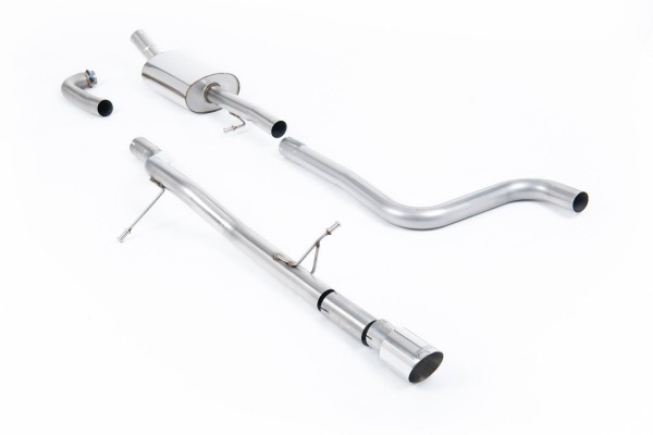 Milltek Sport Auspuffanlage passend für Ford Fiesta ST-Line Mk8 1.0T - ungedämpft