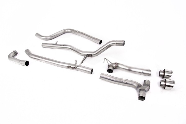 Milltek Sport Auspuffanlage passend für Ford Fiesta ST-Line Mk8 1.0T mit Maxton-Diffusor - ungedämpft