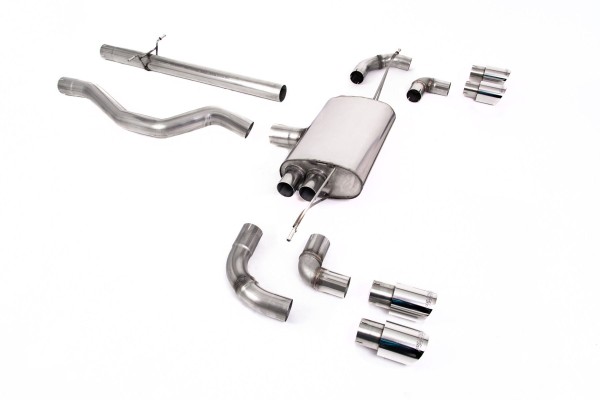 Milltek Sport Auspuffanlage passend für Land Rover / Range Rover Defender 110 2.0 I4 P300 & P400e - ungedämpft