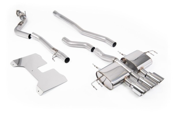 Milltek Sport Auspuffanlage passend für Honda Civic Type R FL5 2.0 i-VTEC ab Kat - ungedämpft