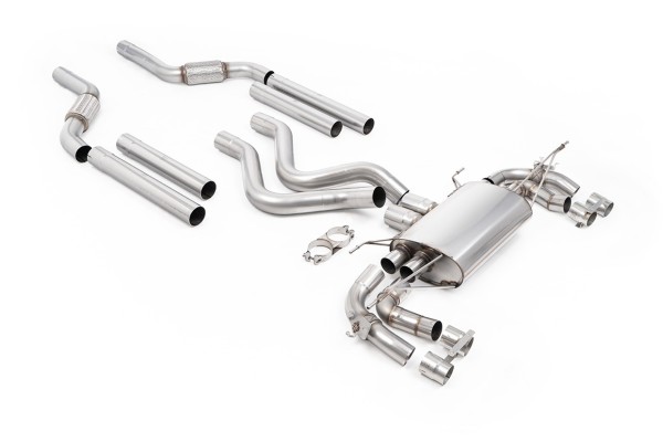 Milltek Klappen Auspuffanlage passend für Land Rover / Range Rover Defender 110 4.4 V8