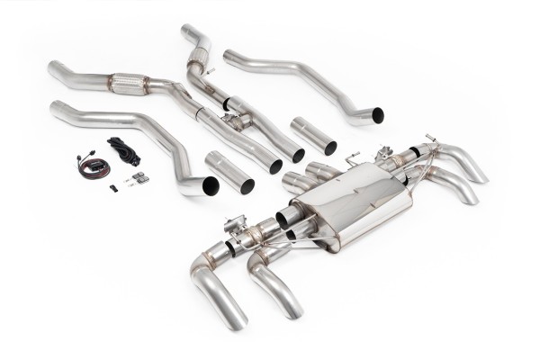 Milltek Klappen Auspuffanlage passend für Land Rover / Range Rover Full Size / Vogue L460 - P530 4.4l V8 Twin Turbo