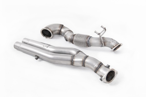 Milltek Sport Downpipe (ohne Kat) passend für Audi RS3 8V 8Y & Audi TT Mk3 TTRS 2.5TFSI Quattro