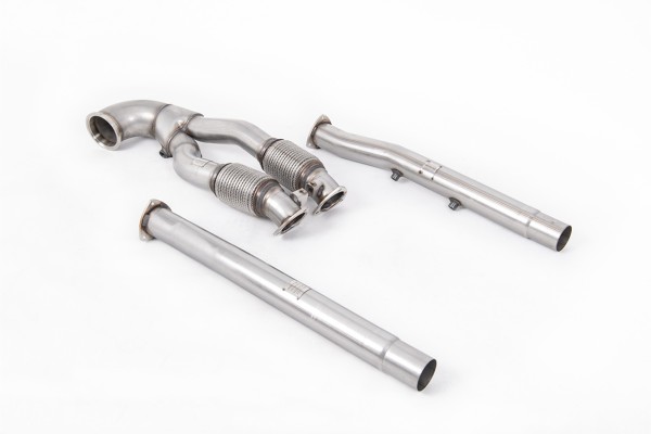 Milltek Sport Downpipe (ohne Kat) passend für Audi RS3 8V 8Y & Audi TT Mk3 TTRS 2.5TFSI Quattro