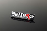 Milltek Sport Car Badge - schwarz (Special Edition)