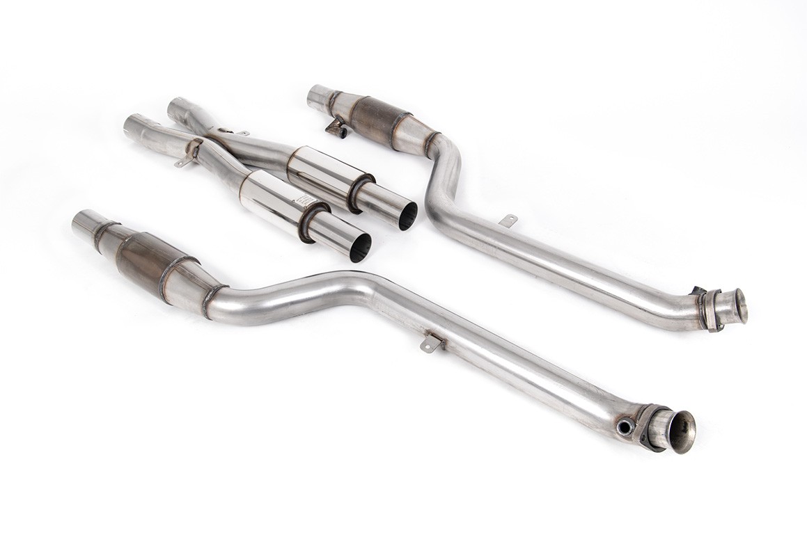 Auspuffanlage Turboaufladung Downpipe Für BMW E60, E61, E90 & Mehr - Ersatz Für Originalen DPF | M57N2 Edelstahl Downpipe