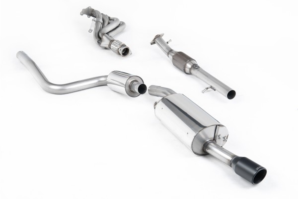 Milltek Sport Auspuffanlage passend für Ford Fiesta Mk6 ST 150 - Verbindungsrohr gedämpft