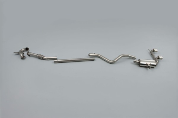 Milltek Sport Auspuffanlage passend für Renault Alpine Megane Renaultsport 230 Renault F1 Team R26R ohne Katalysator