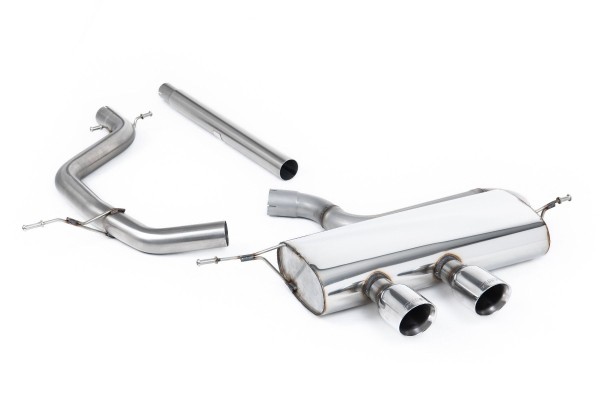 Milltek Sport Auspuffanlage passend für Volkswagen Golf Mk5 2.0 TDI für R32 Heckansatz